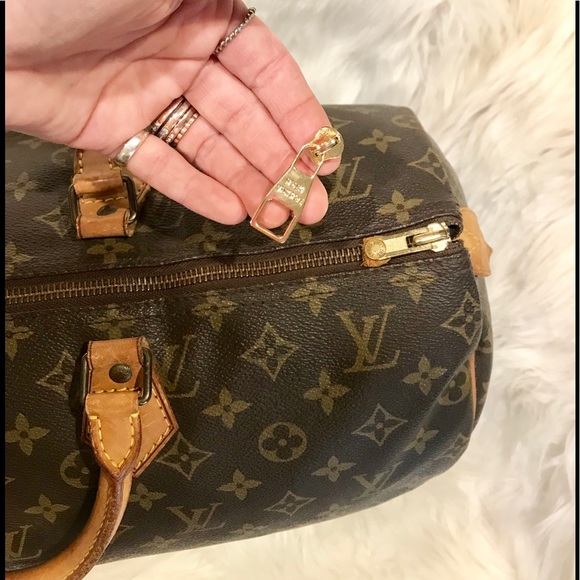Authentic Louis Vuitton Speedy 40 Tote #3.1Nj - Picture 5 of 8